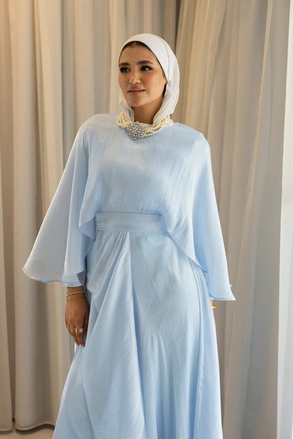 "Sofi” dress in baby blue [PRE-ORDER]