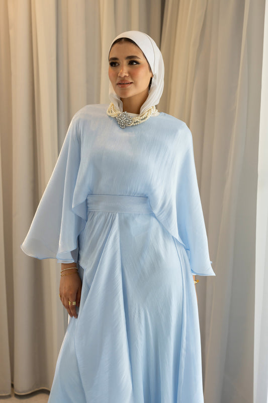 "Sofi” dress in baby blue
