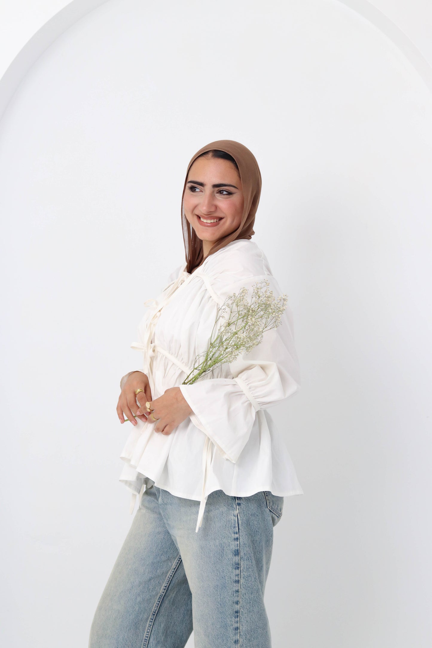 Emily ruched top