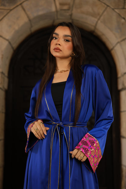 "Nuray" Kaftan in Blue