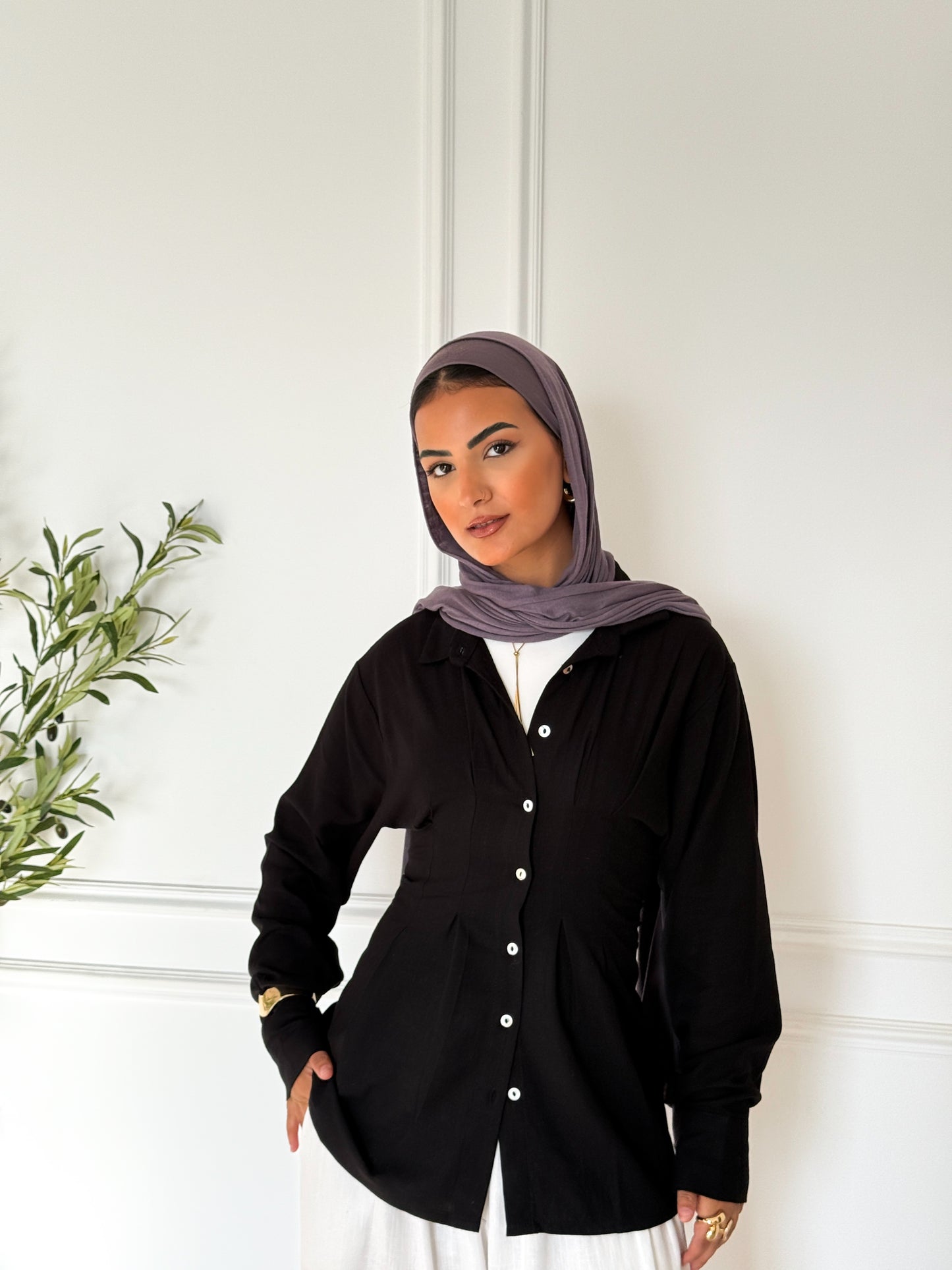 Victoria shirt in black
