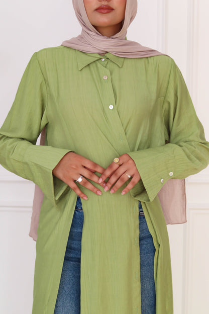 Fiona Shirt in Pistachio