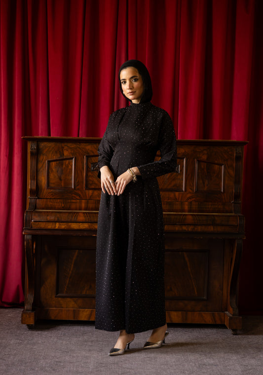 Bella Luxe Dress in Black