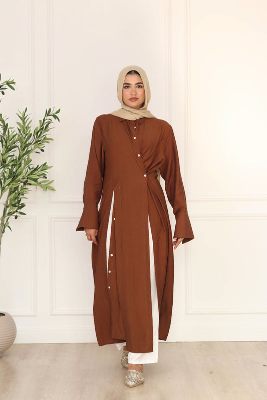 Fiona Shirt in Brown