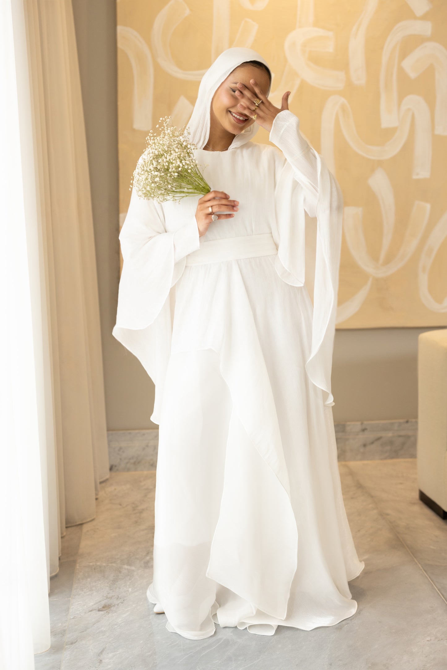"Sofi” dress in white
