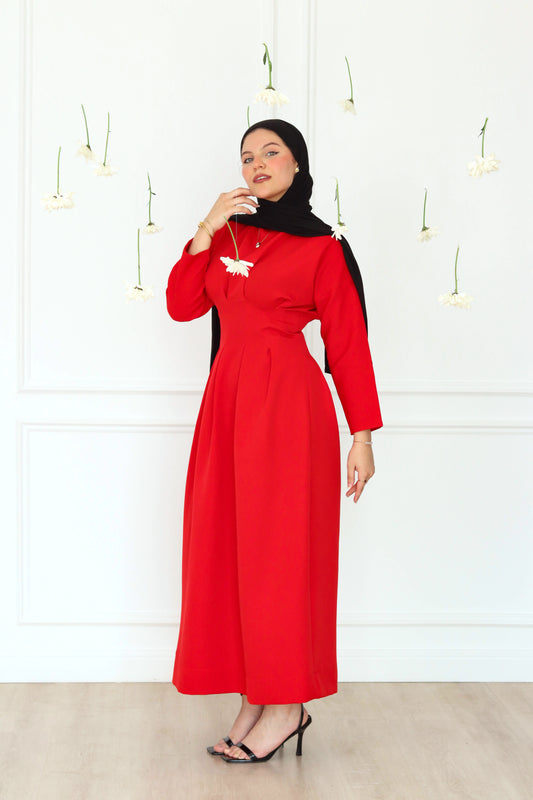 Bella dress in Red