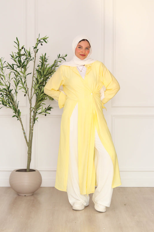 Fiona Shirt in Butter Yellow